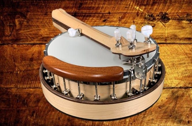 Sloan banjos Jo2Go Folding Neck Banjo