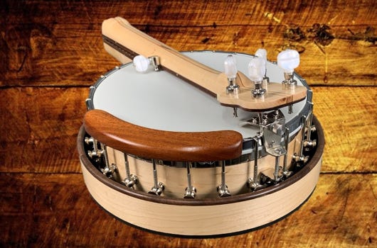 Sloan banjos Jo2Go folding neck banjo